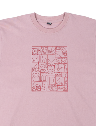OUTLINE OF STROKES ROSE TEES