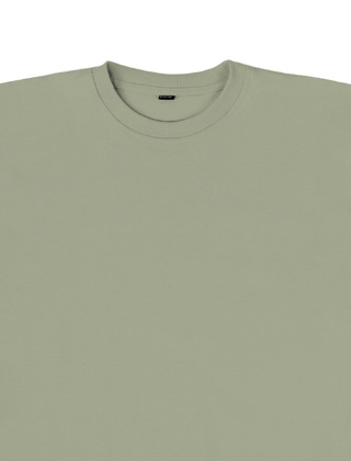 HAMP OVERSIZE TEES SAGE GREEN