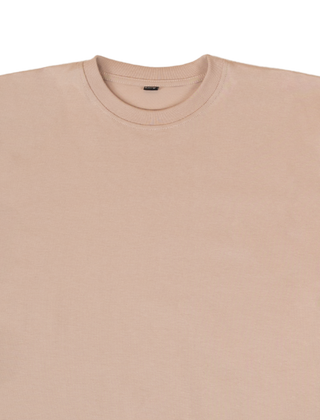 HAMP OVERSIZE TEES LIGHT BROWN