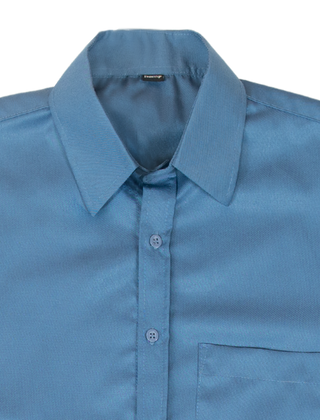HAMP LONG SLEEVE SHIRT BLUE