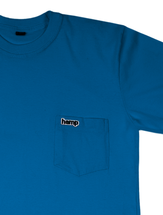 HAMP POCKET TEES BLUE
