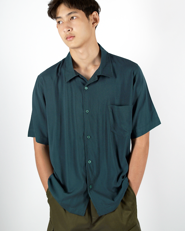 HAMP SHORT SLEEVE SHIRT GREEN
