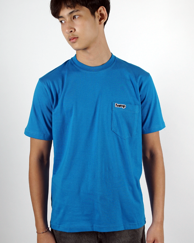 HAMP POCKET TEES BLUE